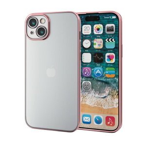 �G���R�� ELECOM iPhone 15 Plus �\�t�g�P�[�X �Ɍ� ���^���b�N �s���N�S�[���h(PM-A23BUCTMKPN) ���[�J�[�݌ɕi