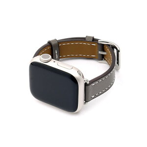 WEARPLANET Slim Line �N���V�b�N�{�v�o���h for Apple Watch 45/44/42mm �f�B���O���[(WP23140AW) �d����݌ɕi