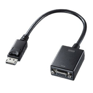 TTvC SANWA SUPPLY DisplayPort-VGAϊA_v^(AD-DPV06) [J[݌ɕi