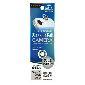 PGA �s�[�W�[�G�[ PGA iPhone 16e�p �J���������Y�v���e�N�^�[ �X�^�C���b�V���ȃA���~�^�C�v �V���o�[(PG-25KCLG10SV) ���񂹏��i