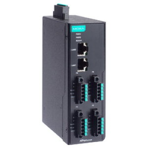 MOXA DIN���[�� 4�|�[�g �V���A���f�o�C�X�T�[�o�[(NPORT IA5450-TB-G2) ���񂹏��i