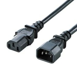 �yP5S�z�T�����T�v���C �d���R�[�h 12A 250V(1.8m) �u���b�N APW12-C14C13250-18(APW12-C14C13250-18) ���[�J�[�݌ɕi