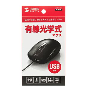 �T�����T�v���C SANWA SUPPLY �L�����w���}�E�X �u���b�N MA-R115BK �ڈ��݌�=��