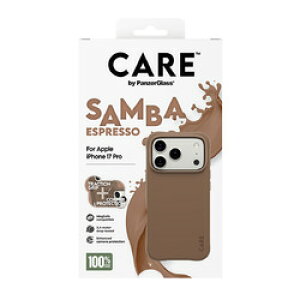 CARE iPhone 17 Pro CARE by PanzerGlass Fashionable Case Samba Espress(CR57384) ���񂹏��i