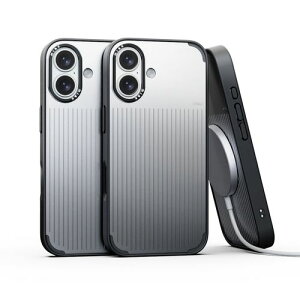 miak MOOD MagSafe�Ή��P�[�Xfor iPhone 16 �V���o�[�u���b�N(MA28349i16) �d����݌ɕi