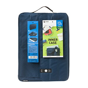 �T�����T�v���C SANWA SUPPLY �J�W���A��PC�C���i�[�P�[�X(13.3�^���C�h) �l�C�r�[ IN-CA13NV ���[�J�[�݌ɕi