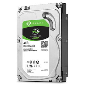 Seagate Barracuda 35 3.5inch SATA 6GB/s 4TB 5400RPM 256MB 512E(ST4000DM004) 取り寄せ商品