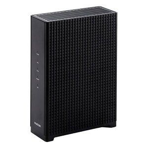 �G���R�� ELECOM Wi-Fi 7 5764+1376Mbps �Z�L�����e�B����10G���[�^�[(WRC-BE72XSD-B) ���[�J�[�݌ɕi