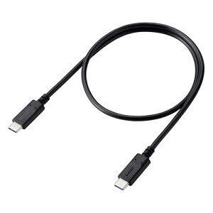�G���R�� ELECOM USB2.0�P�[�u�� USB Type-C TM - USB Type-C/240W 0.5m �u���b�N(MPA-CCPE05BK) ���[�J�[�݌ɕi