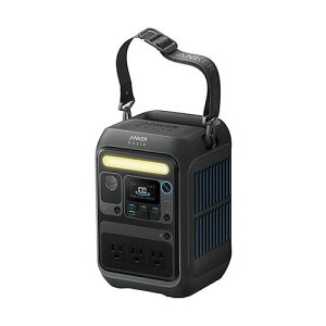 �A���J�[�W���p�� �|�[�^�u���d��ANKERSolixC200 Portable Power Station 230Wh �u���b�N 1��(A1725511) �ڈ��݌�=��