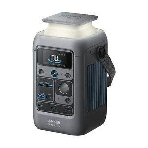 �A���J�[�W���p�� �|�[�^�u���d��ANKERSolixC300 DC Portable Power Station 288Wh D�O���[ 1��(A17265Z1) �ڈ��݌�=��