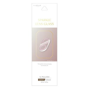 LEPLUS�@NEXT iPhone 17/iPhone 16/16 Plus �����Y�ی�K���X�t�B���� �S�ʕی� �s���N(LN-IM25FGLENSLPK) ���񂹏��i