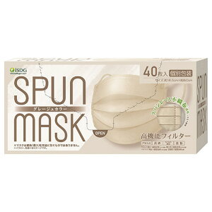 ��H�����h�b�g�R�� SPUN MASK �O���[�W�� �ʕ 1��(40��)(IS181873) ���񂹏��i