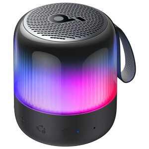 �A���J�[�W���p�� soundcore Glow Mini(Bluetooth�X�s�[�J�[) �u���b�N 1��(A3136011) �ڈ��݌�=��
