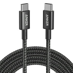 �A���J�[�W���p�� ANKER ���ϋv�i�C���� USB-C&USB-C �P�[�u�� 3.0m �u���b�N 1�{(A8758511) ���񂹏��i