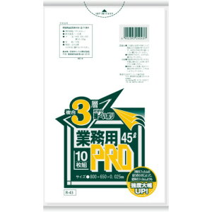 ���{�T�j�p�b�N �Ɩ��pPRO ����3�w�|���� ������ 45L 0.025mm 1�p�b�N(10��)(R-43) ���񂹏��i