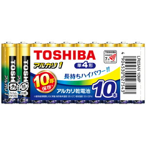 ���� TOSHIBA �A���J�����d�r �A���J��1 �P4�` 1�p�b�N(10�{)(LR03AN 10MP) ���񂹏��i