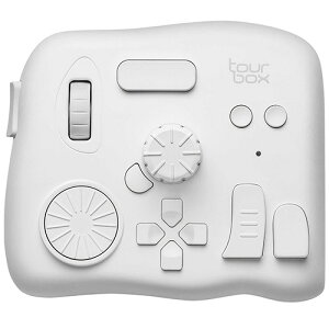 �c�A�[�{�b�N�X Bluetooth�Ή� ����f�o�C�X TourBox Elite �A�C�{���[�z���C�g 1��(TBECA-IW) �ڈ��݌�=��