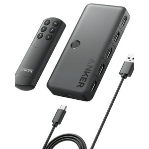 �A���J�[�W���p�� HDMI�ؑ֊� ANKER HDMI Switch(4-in-1) �O���[ 1��(A83H20A1) ���񂹏��i