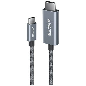 �A���J�[�W���p�� ANKER Nano USB-C&HDMI�P�[�u��(4K ���ϋv�i�C����) 0.9m 1�{(A87E0011) �ڈ��݌�=��