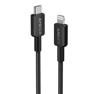�A���J�[�W���p�� ANKER 322 ���ϋv�i�C���� USB-C&���C�g�j���O�P�[�u�� 1.8m �u���b�N 1�{(A81B6N11) ���񂹏��i