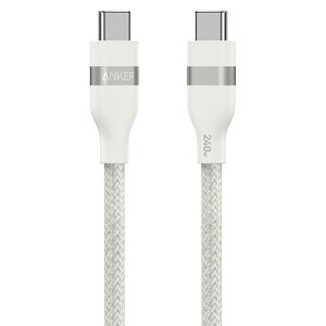 �A���J�[�W���p�� ANKER USB-C&USB-C �P�[�u��(240W ���ϋv�i�C����) 0.9m �z���C�g 1�{(A82E2N21) ���񂹏��i
