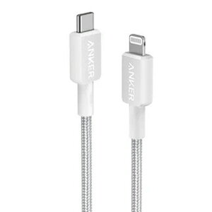 �A���J�[�W���p�� ANKER 322 ���ϋv�i�C���� USB-C&���C�g�j���O�P�[�u�� 0.9m �z���C�g 1�{(A81B5N21) ���񂹏��i