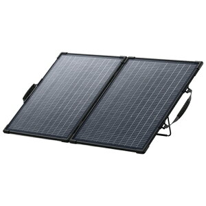 �A���J�[�W���p�� �\�[���[�p�l�� ANKER Solix PS100 Dual Portable Solar Panel 100W �u���b�N 1��(AS310011) �ڈ��݌�=��