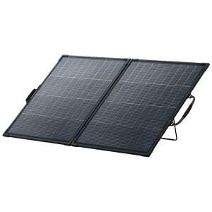 �A���J�[�W���p�� �\�[���[�p�l�� ANKER Solix PS200 Dual Portable Solar Panel 200W �u���b�N 1��(AS320011) �ڈ��݌�=��