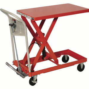 TRUSCO �n���h���t�^�[ 150kg �e�[�u����400×����720mm �I�����W 1��(HLFA-S150) �ڈ��݌�=��