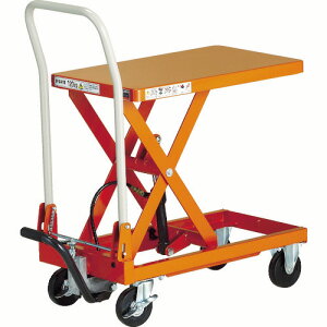 TRUSCO �n���h���t�^�[ 150kg �܂肽���ݎ� �e�[�u����400×����720mm 1��(HLFA-S150F) �ڈ��݌�=��