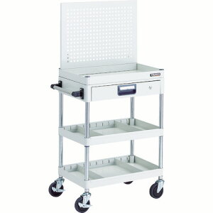 TRUSCO �t�F�j�b�N�X���S�� 600×400mm �d��2�i�t ���o�t �㕔�p���`���O�p�l���d�l �z���C�g 1��(PEW-P963ZS2-W) �ڈ��݌�=��
