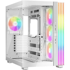 be�@quiet�I Light Base 600 LX White�~�h���^���[�^�s���[���XATX PC�P�[�XBGW68(LGT-BSE-600/LX/WH) ���񂹏��i
