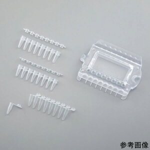 PCR�p�`���[�u 0.2mL �h�[��/���� 8�A�X�g���b�v 1���i8�A/12�Z�b�g×10�ܓ��j (1��(12�Z�b�g×10�ܓ���))(4-6640-04) ���񂹏��i