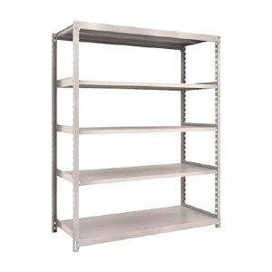 TRUSCO M2�^�y���ʒI 1460×600×H1800mm 5�i �P�� �l�I�O���[ 1��(M2-6565-NG) �ڈ��݌�=��
