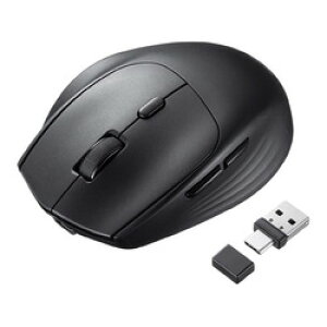�T�����T�v���C SANWA SUPPLY Bluetooth���C�����X�}�E�X(USB-A/USB-C���Ή��E�É��E5�{�^���E�u��(MA-WBIRS539BK) ���[�J�[�݌ɕi