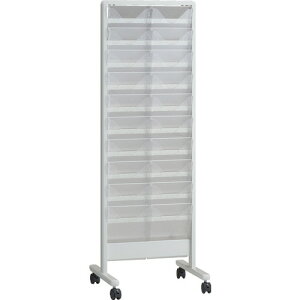 TRUSCO �p���t���b�g�X�^���h A4�T�C�Y�Ή� ����2��10�i 542×456×1556mm �z���C�g 1��(TAP210S-W) �ڈ��݌�=��
