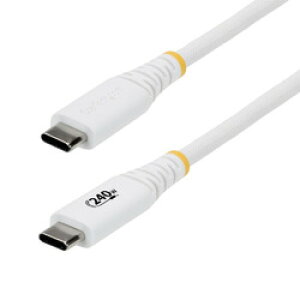 StarTech�Dcom USB�P�[�u��/C-C/3m/USB 2.0/240W 5A/USB-IF/�I�X�E�I�X/WT(S2CEPR3MW-USB-CABLE) ���񂹏��i