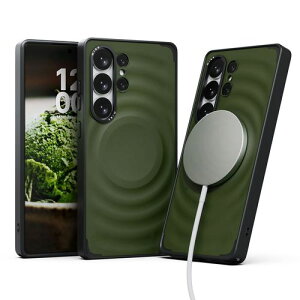 miak SCOOP Qi2�Ή��}�O�l�b�g�P�[�X for Galaxy S26 Ultra �O���[���e�B�[(MA28435S26U) ���񂹏��i