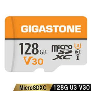Gigastone microSDXC�J�[�h 128GB SD�J�[�h�P�[�X�t�� UHS-I U1 V30 Class10�X�y�b�N �ő�ǂݎ�葬�x95MB/s(GJMX-128GV3R) ���񂹏��i