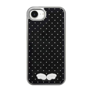 Nineteenfriday 3D�G���W�F���E�B���O MagSafe�Ή��O���b�V�[�P�[�X for iPhone 17e/16e �u���b�N(NF28423i17E) ���񂹏��i