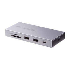 �T�����T�v���C SANWA SUPPLY USB Type-C�h�b�L���O�X�e�[�V����(10in1)(USB-CVDK22) ���[�J�[�݌ɕi