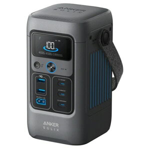 �A���J�[�W���p�� �|�[�^�u���d�� Solix C200 DC Portable Power Station 192Wh �_�[�N�O���[ 1��(A17275Z1) ���񂹏��i