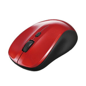 �o�b�t�@���[ BSMBB110RD Bluetooth�}�E�X BlueLED 3�{�^�� �É� ���b�h ���񂹏��i