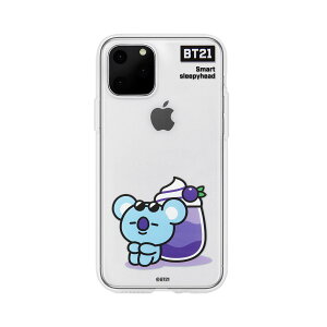 BT21 iPhone 11 Pro Max CLEAR SOFT SUMMER DOLCE KOYA �y�������C�Z���X�i�z(KCJ-CSM001) ���񂹏��i