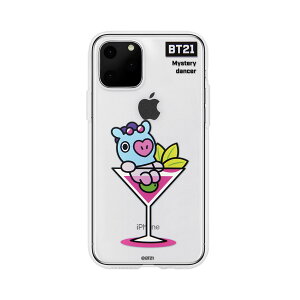 BT21 iPhone 11 Pro Max CLEAR SOFT SUMMER DOLCE MANG �y�������C�Z���X�i�z(KCJ-CSM004) ���񂹏��i