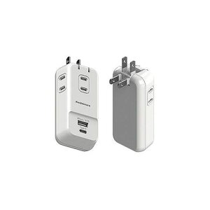 �J�V���� �����^�b�v A�^�C�v AC3P C1P USB1P 3.4A WH �܂肽���� WM-10(67-7666-19) ���񂹏��i