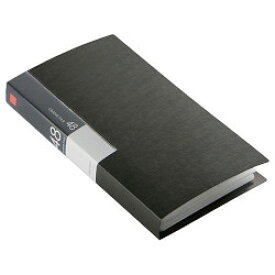 バッファロー CD＆DVDファイルケース ブックタイプ 48枚収納 ブラック(BSCD01F48BK) 取り寄せ商品