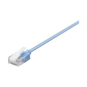 �o�b�t�@���[ �c���܂�Ȃ�Cat6A LAN�P�[�u���X�������^�R�l�N�^�[ 15m �u���[(BL6ATSM150BL) ���񂹏��i
