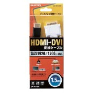 �yP10E�z�G���R�� HDMI-DVI�ϊ��P�[�u�� 1.5m �u���b�N CAC-HTD15BK(CAC-HTD15BK) ���[�J�[�݌ɕi